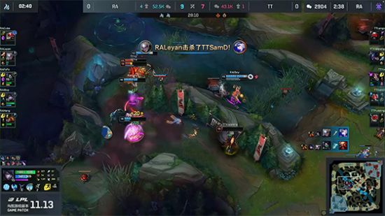 LPL战队成功晋级八强 Flandre雷克塞展现超强实力